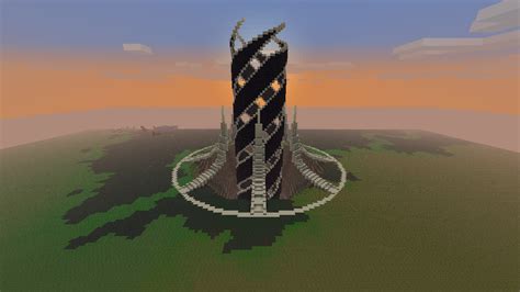 How To Build A Spiral Staircase In Minecraft