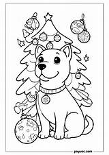 25  Christmas Dog Coloring Pages FREE PDFs In 2025 sketch template