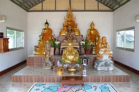 Thai Border Buddha Shrine Photograph by Gregory Smith | Fine Art America