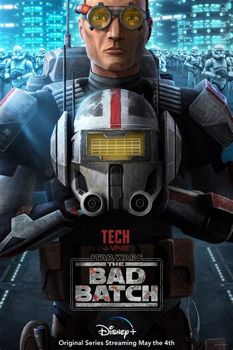 'The Bad Batch': New Character Poster for Tech Drops - Star Wars News Net