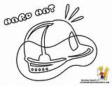 Firefighter Helmet Coloring Page sketch template