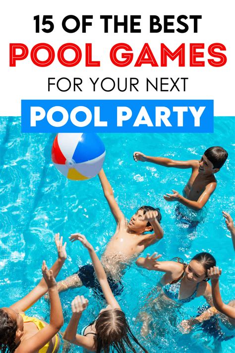 15 Best Swimming Pool Games for All Ages | The Dating Divas