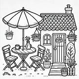Restaurant Coloring Pages To Print  Free Printable sketch template