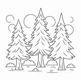Woods Coloring Pages sketch template