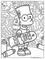 20 Bart Simpson Coloring Pages Free PDF Printables sketch template
