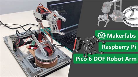 Makerfabs DOF Robot Arm With Raspberry Pi Pico | ubicaciondepersonas.cdmx.gob.mx