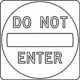 Road Safety Signs Coloring Pages sketch template