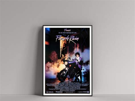 Purple Rain 1984 11x17 Movie Film POSTER prince, Apollonia Kotero - Etsy