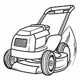 Lawn Mower Coloring Page  Pagescom sketch template