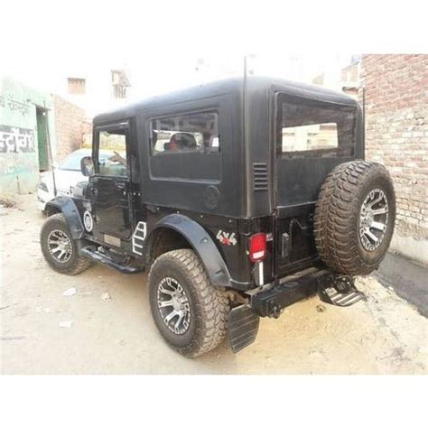 BLACK Mahindra Thar FRP Fiber Hard TOP at Rs 58000 in New Delhi | ID ...