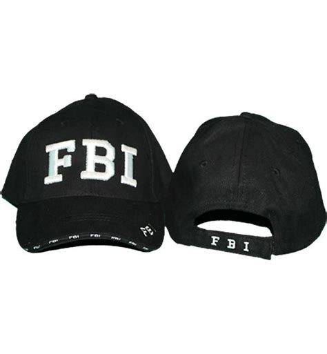 RF-302099 Black FBI Police Hat – FantasiaWear