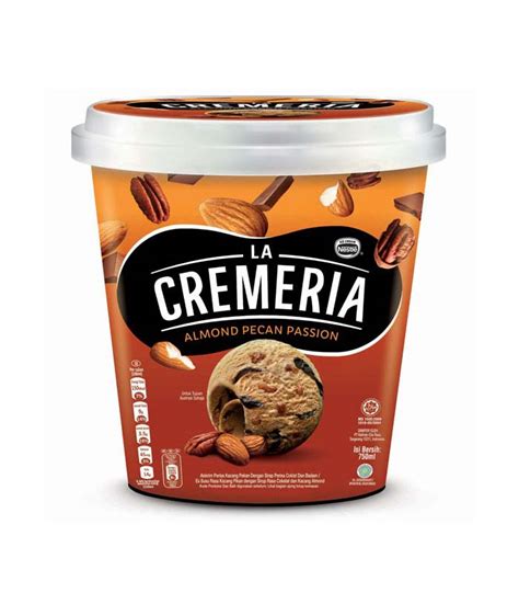 Nestle La Cremeria Almond Pecan Passion Ice Cream 750ml - DeGrocery.com