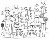 Paper Doll Printable coloring Page  Download Print Or Color Online sketch template