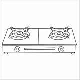 Stove Coloring Pages Sketch Page sketch template