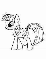 Twilight Sparkle Coloring Page sketch template
