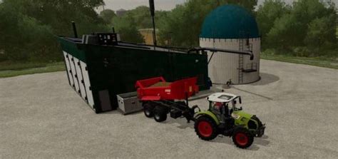 Mini Biogas Plant - FS22 | Farming Simulator 22 Mini Biogas Plant Mods