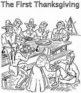 30 Free Printable Thanksgiving Pilgrims Coloring Pages sketch template