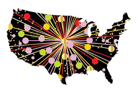 Usa United States Map Icon Map Silhouette Vector Imag - vrogue.co