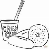 Disegno Di La colazione Da Colorare  Disegni E Stampare Gratis sketch template