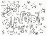Free Printable Mardi Gras Coloring Pages sketch template