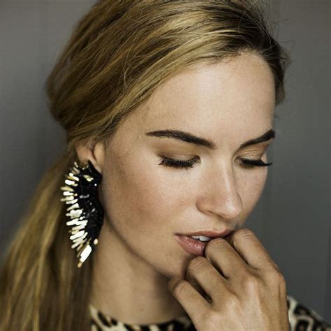 Madeline Earrings Black/Gold | Black gold jewelry, Earrings, Gold statement earrings