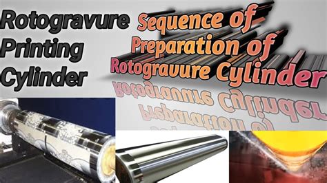 How to Re-use Rotogravure Printing Cylinder|Sequence Wise Preparation ...