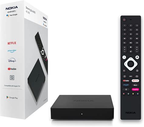 Nokia Streaming Box 8010 - Android TV Box (Ultra HD 4K, Chromecast, HDMI, WiFi, USB) : Amazon.es ...