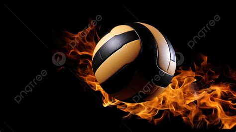 Volleyball On Fire Background, Hd Wallpapers 720p, Volleyball Picture ...