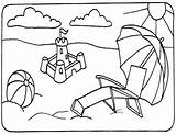 Beach Scene Coloring Pages  Home sketch template