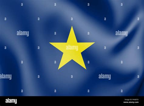 3D Republic of Texas (1836-1839) Flag. 3D Illustration Stock Photo - Alamy