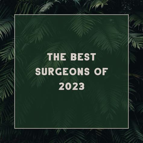 The best surgeons of 2023 — Big Butts No Lies