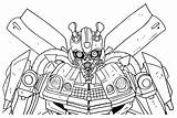 Bumblebee Coloring Pages Transformers  Free Printable sketch template