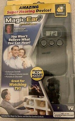 Magic Ear Hearing Aid Device Sound Enhancer by As Seen on TV | eBay