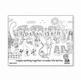 Coloring Pages Life Skills sketch template