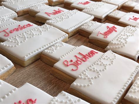 Wedding Cookies by La Belle Cake Company - Bedfordshire, Hertfordshire