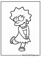 Printable Simpsons Coloring Pages sketch template