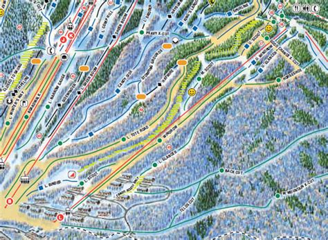 Sugarloaf Mountain Ski Trail Map