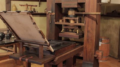 Gutenberg Printing Press - YouTube