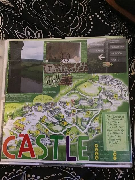 Castle view & map - Project Idea - Scrapbook.com