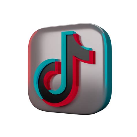 tik tok symbol 3d rendern 9826594 PNG