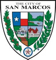 San Marcos (Texas), seal - vector image