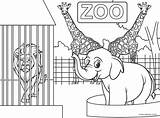 Free Printable Zoo Coloring Pages For Kids sketch template