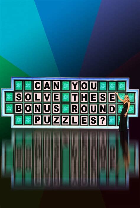 "Wheel Of Fortune": Can You Solve These Bonus Round Puzzles?