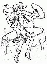 Cowgirls Colouring Pages Sketch Coloring Page sketch template