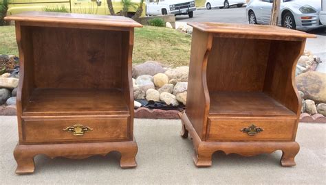 Early American Nightstands by Sumter Cabinet Co., 1960's | Used bedroom ...