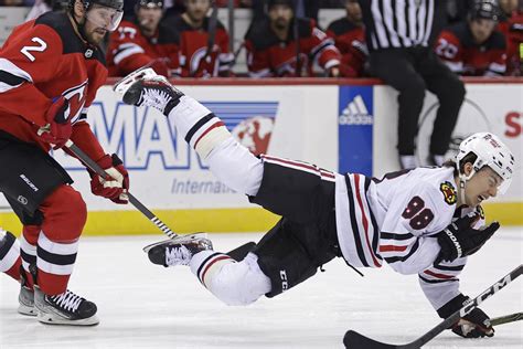 Blackhawks' Connor Bedard breaks his jaw, pausing the No. 1 pick's stellar start to career - The ...