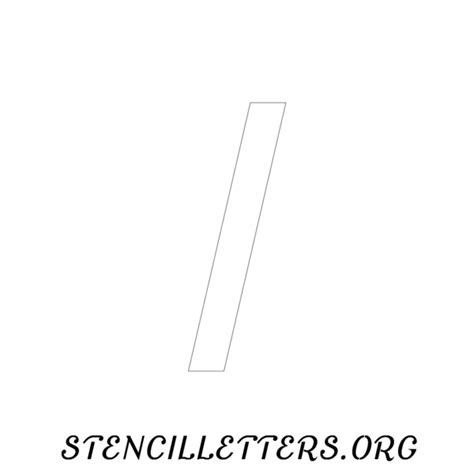 2 Inch Free Printable Individual 147 Cursive Lowercase Letter Stencils ...