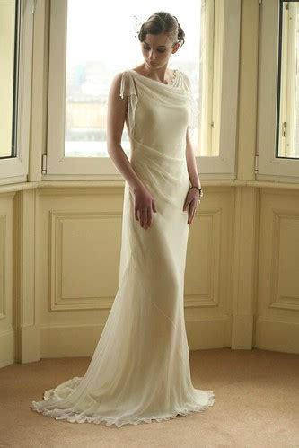 Interesting wedding dress | bias cut silk wedding dress | Flickr