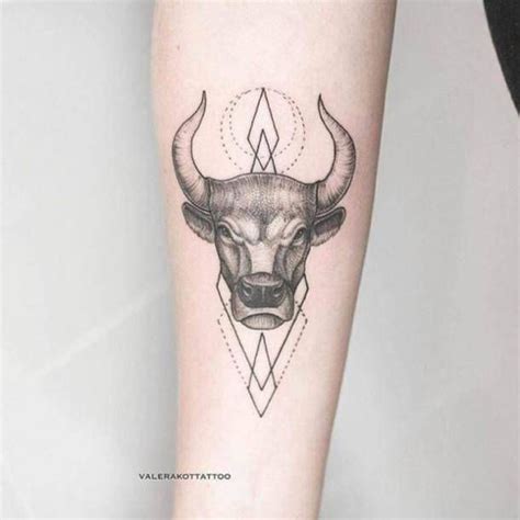 25 Best Taurus Tattoo Ideas & Bull Tattoos For Taurus Zodiac Signs ...