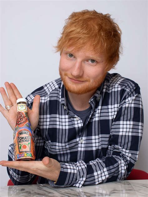 PsBattle: Ed Sheeran holding a ketchup bottle : r/photoshopbattles